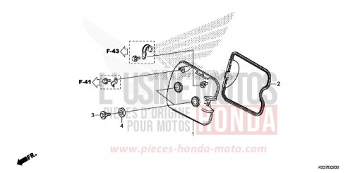 COUVERCLE DE CULASSE SH300AH de 2017